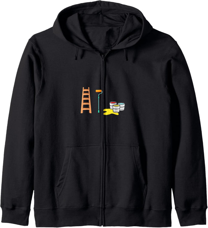 Werkzeuge Design für Maler und Lackierer Kapuzenjacke