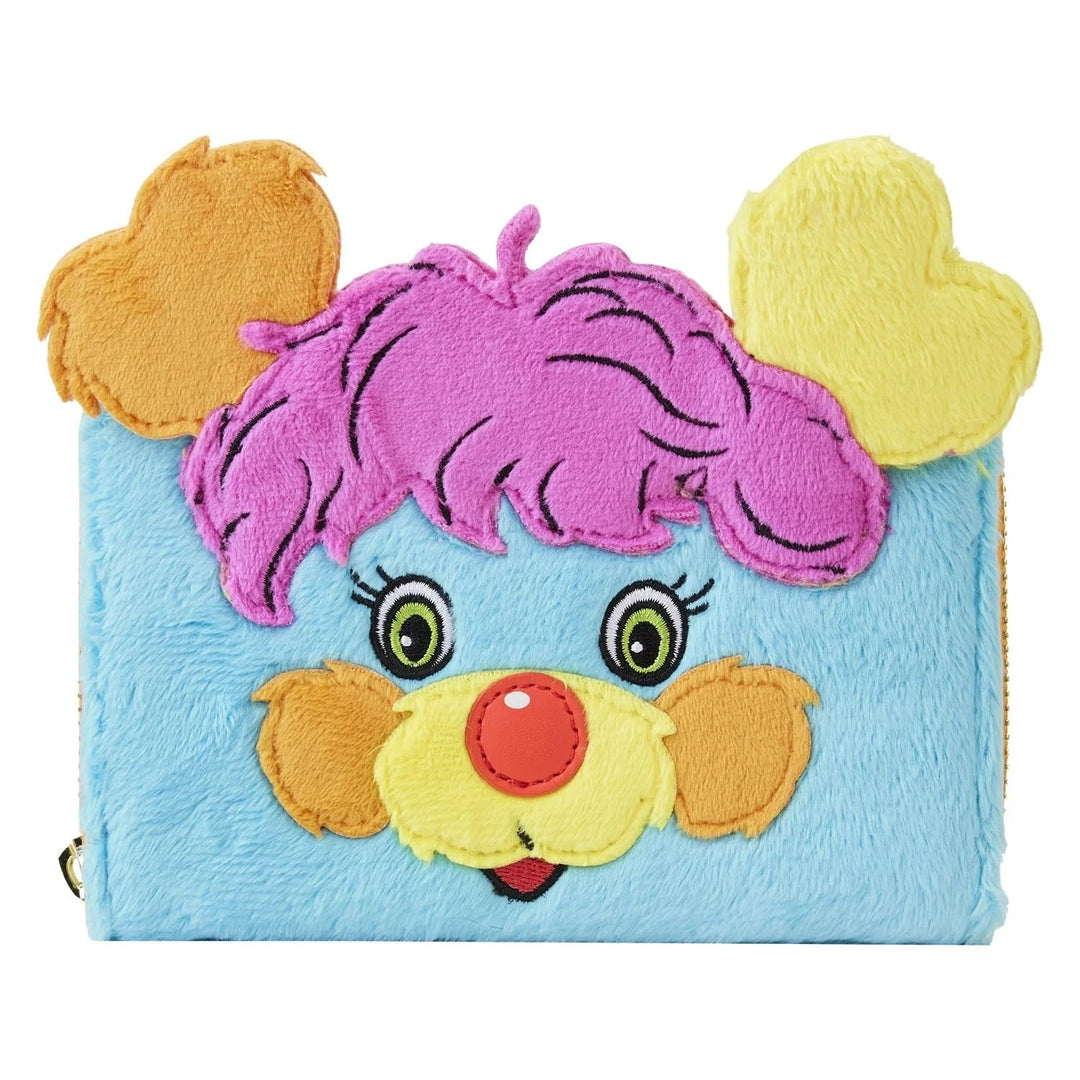 Loungefly Popples Cosplay Plüsch Geldbörse mit Reissverschluss, Blau, Geldbörse