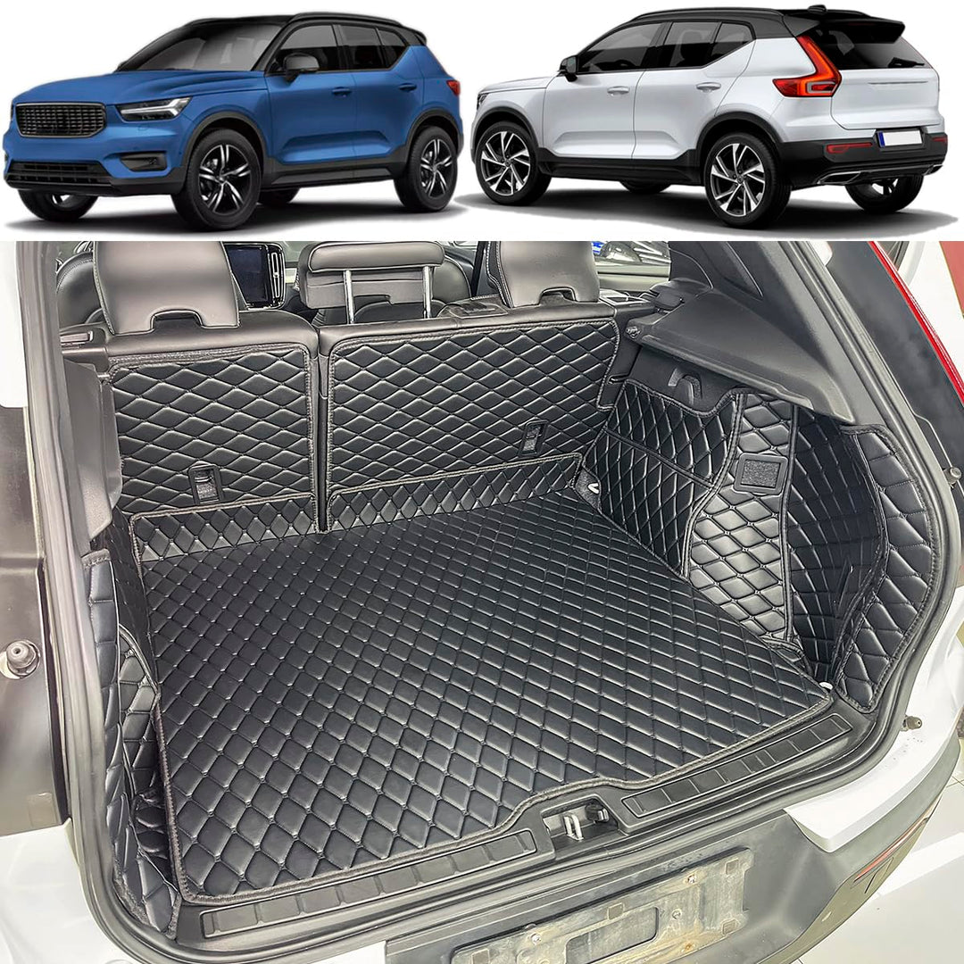 Kofferraumwanne kompatibel mit Volvo XC40 C40 2022–2026 (nur ohne rechten Kofferraum-Seitengurt Ohne