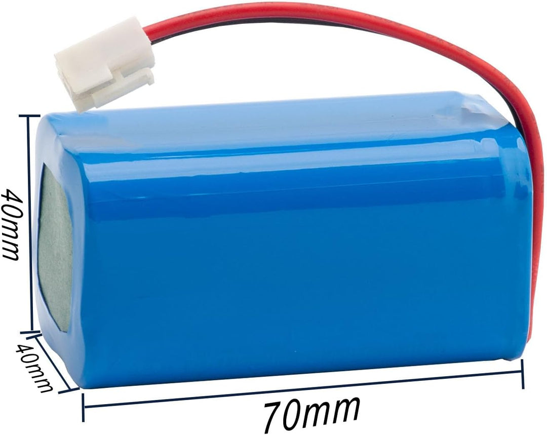 14,4V 3500mAh Li-Ion Ersatzakku Kompatibel mit Tikom G8000 Pro Roboterstaubsauger Saugroboter Akku