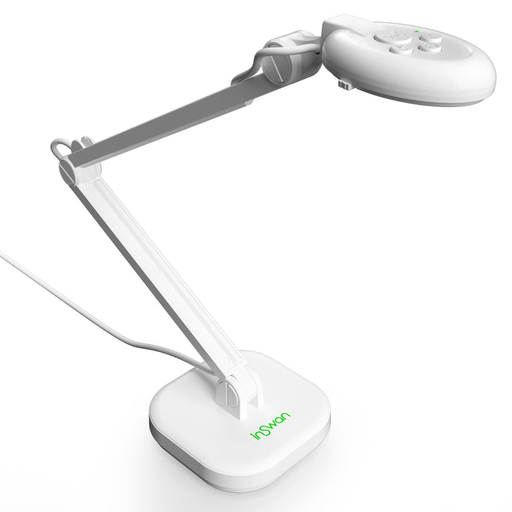 INSWAN INS-2 13MP 4K USB Dokumentenkamera & Visualizer – Ultra HD, A3-Format, Autofokus, LED, Mikrof
