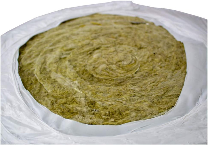Rockwool Klimarock Steinwollmatte gitternetzverstärkt in verschiedenen Grössen, Inhalt:Halbe Rolle,