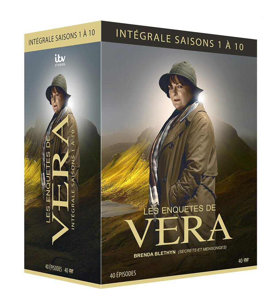 Les Enquêtes de Vera - Intégrale saisons 1-10 - Coffret 40 DVD, DVD