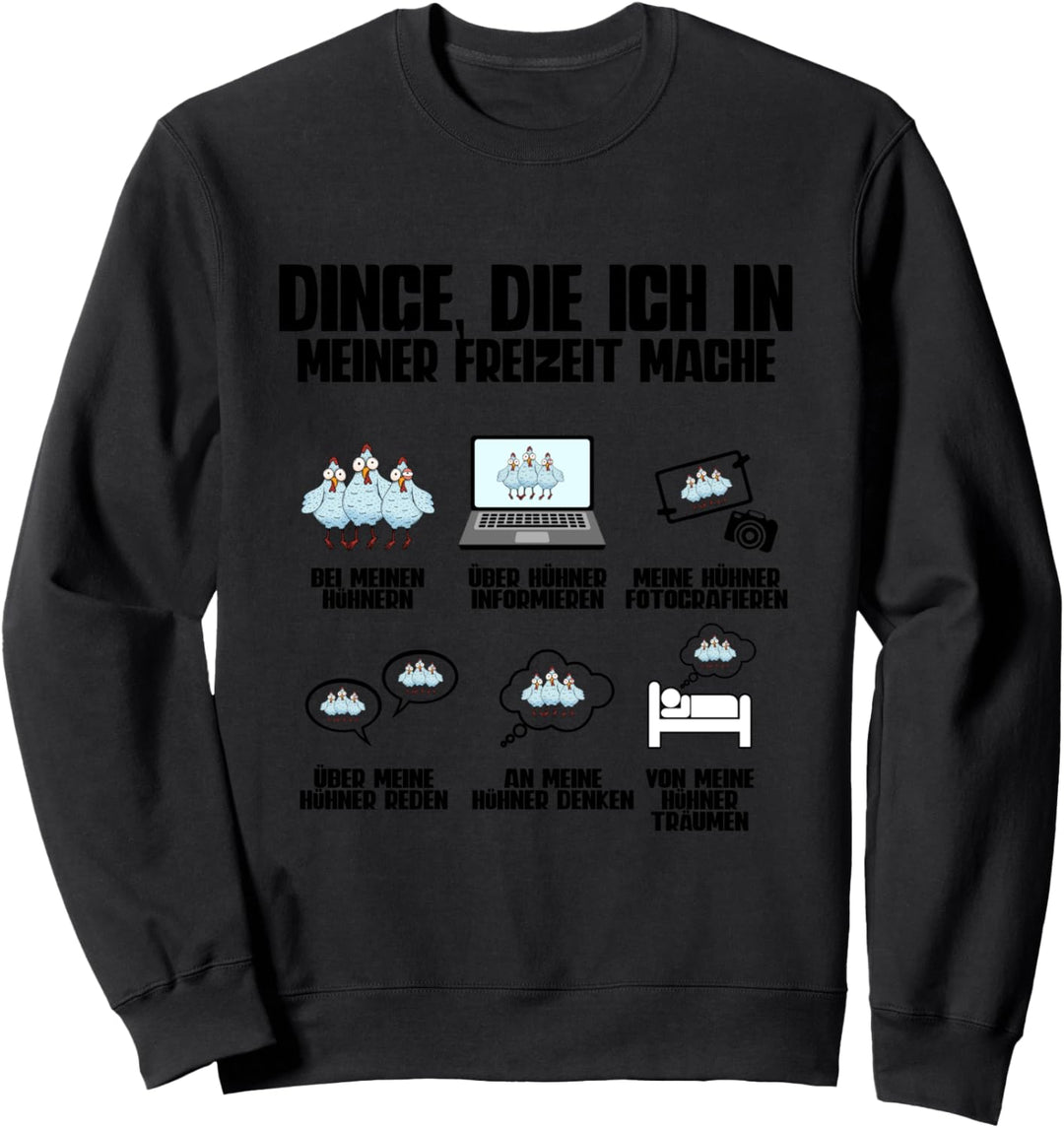 Huhn Hühner Sweatshirt