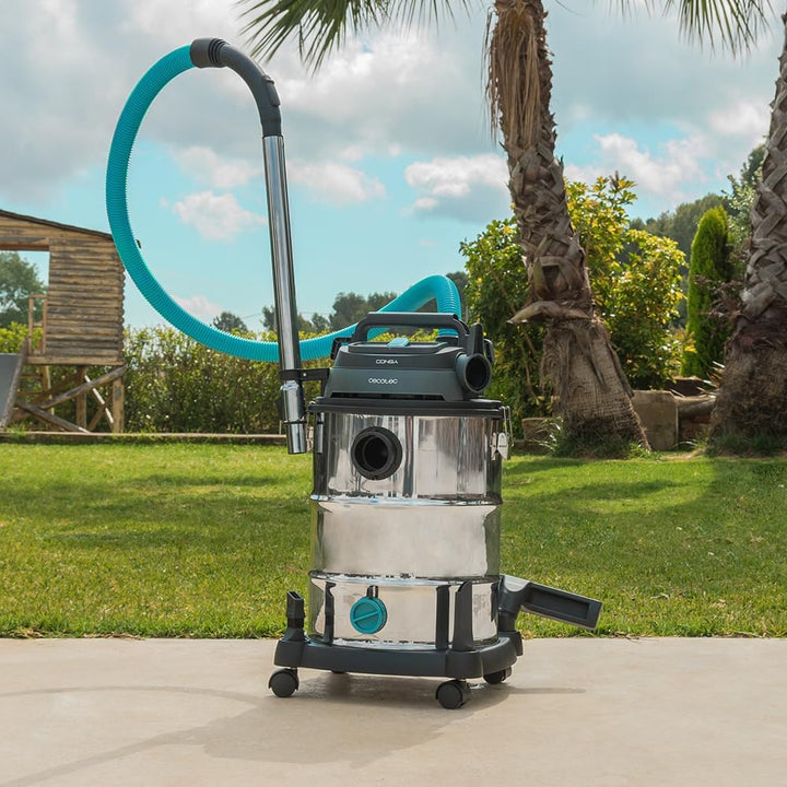 Cecotec Nass- und Trockensauger 30 L Conga Rockstar Wet & Dry Steel Pro. 1600 W, 23 kPa, Entleerungs