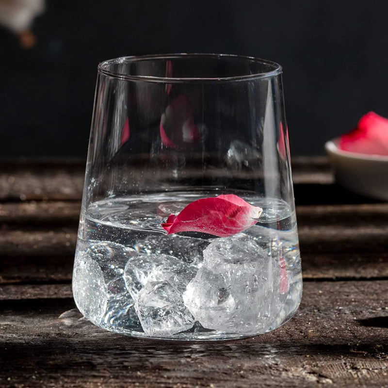 KROSNO Gin Gläser Wassergläser Weissweingläser Trinkgläser | Set von 12 | 380 ML | Avant-Garde Kolle