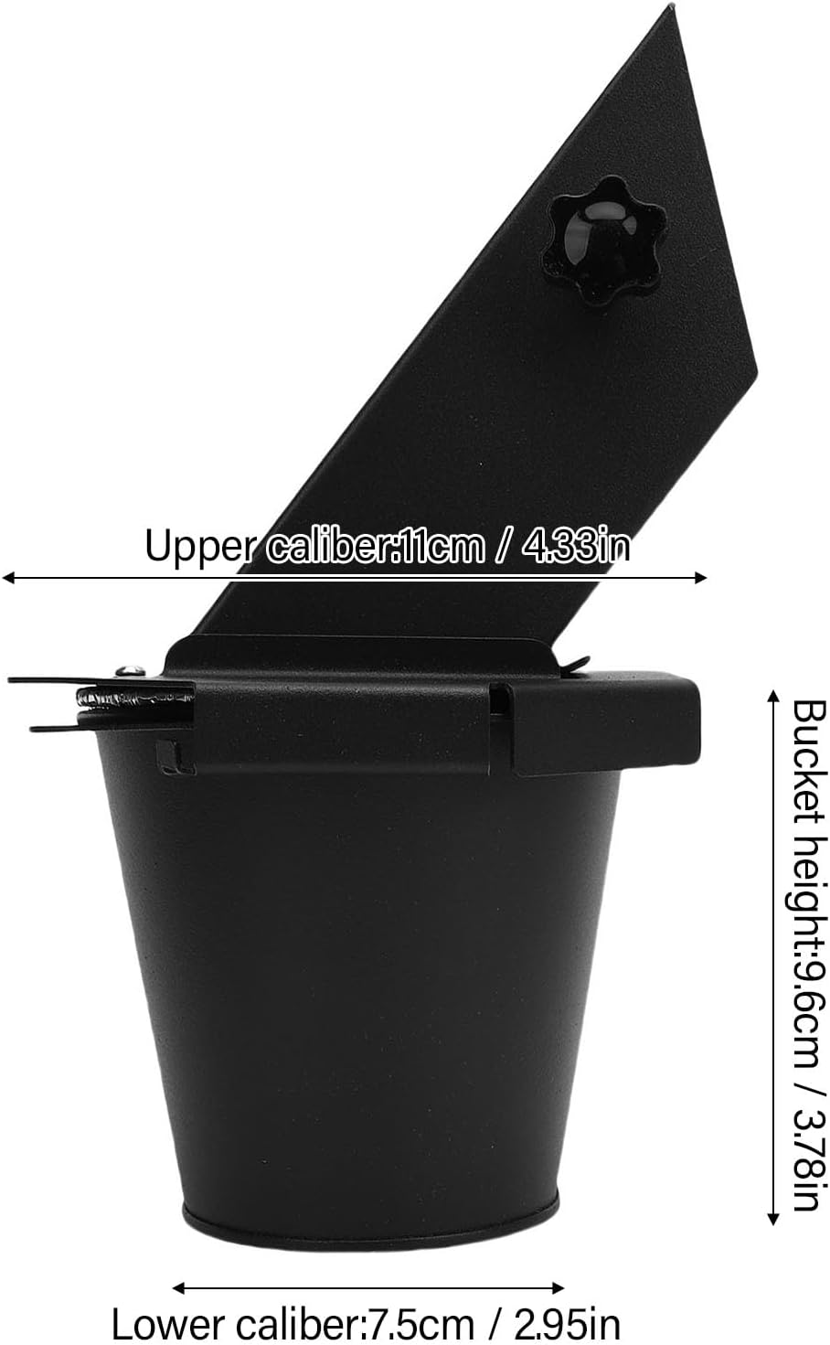 Jiawu Fetteimer für Traeger-Abtropfbehälter, Smoker-Fetteimer passend für Pit, Z-Grill, Traeger, Gro