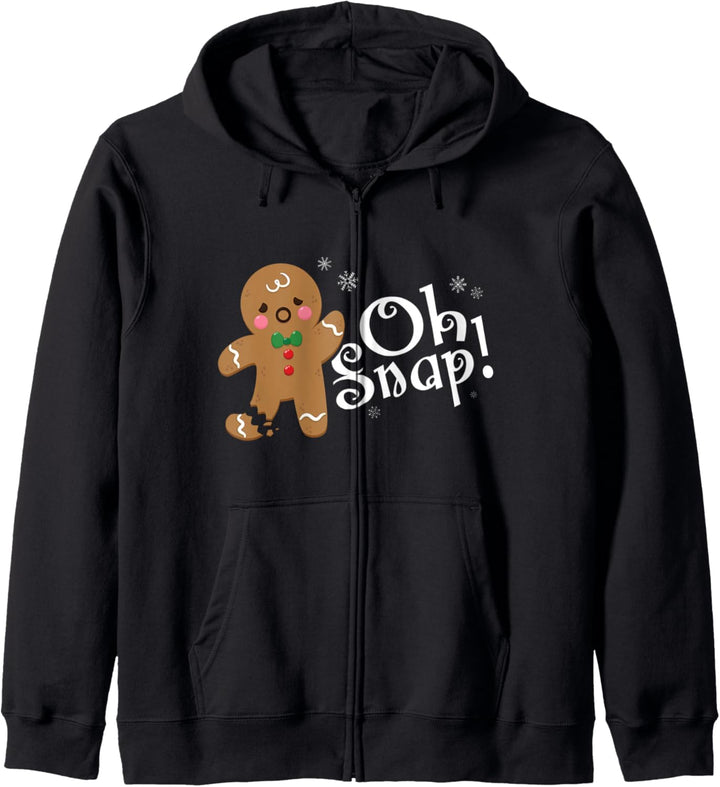 Niedlicher Lebkuchenmann, Keks Oh Snap! Weihnachten Kapuzenjacke