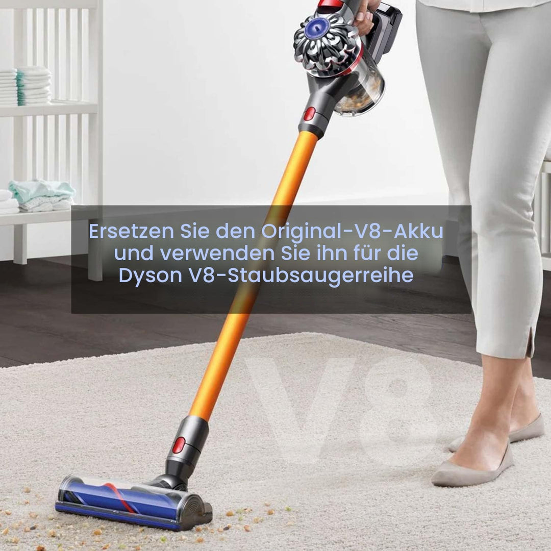 BTRUI für Dyson V8 Adapter für Bosch Professional 18V System Akku, für Dyson V8 Animal Fluffy Motorh