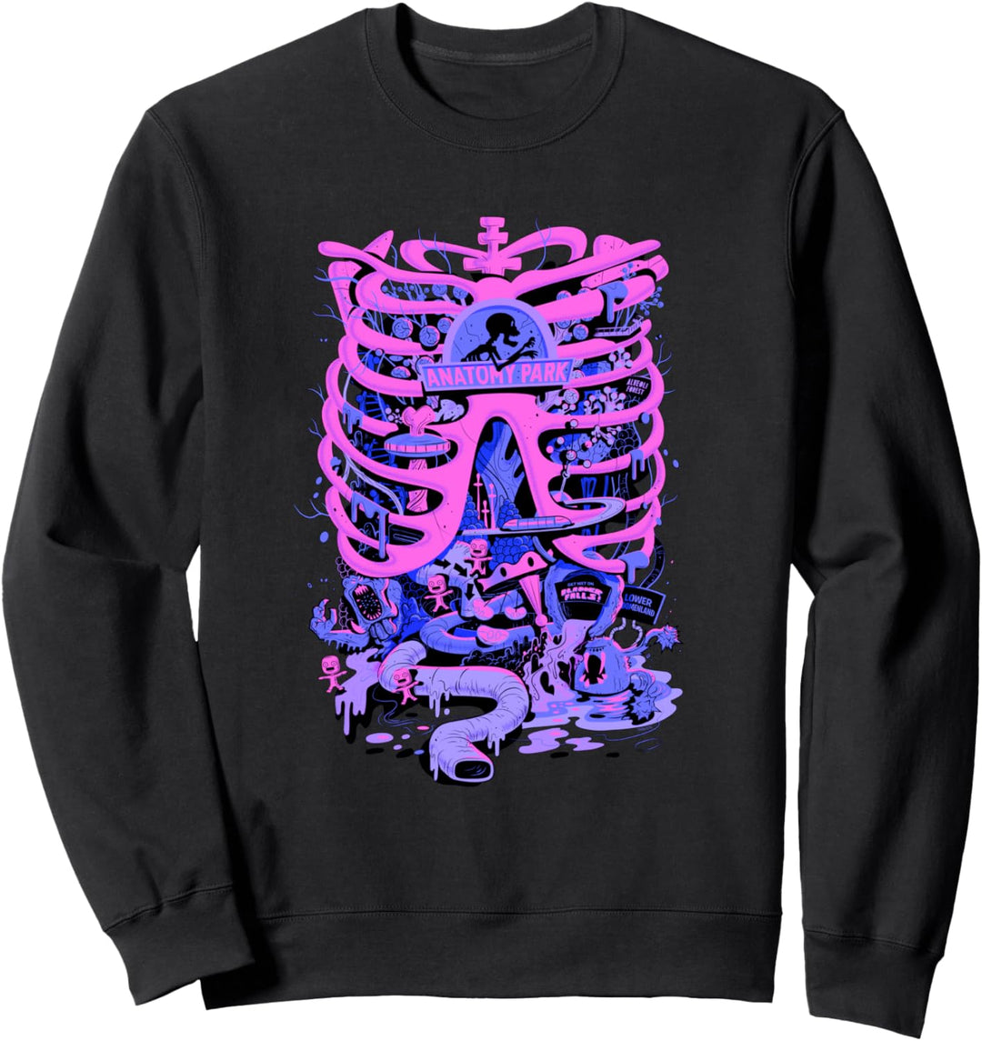 Adult Swim Rick & Morty Anatomy Park Sweatshirt