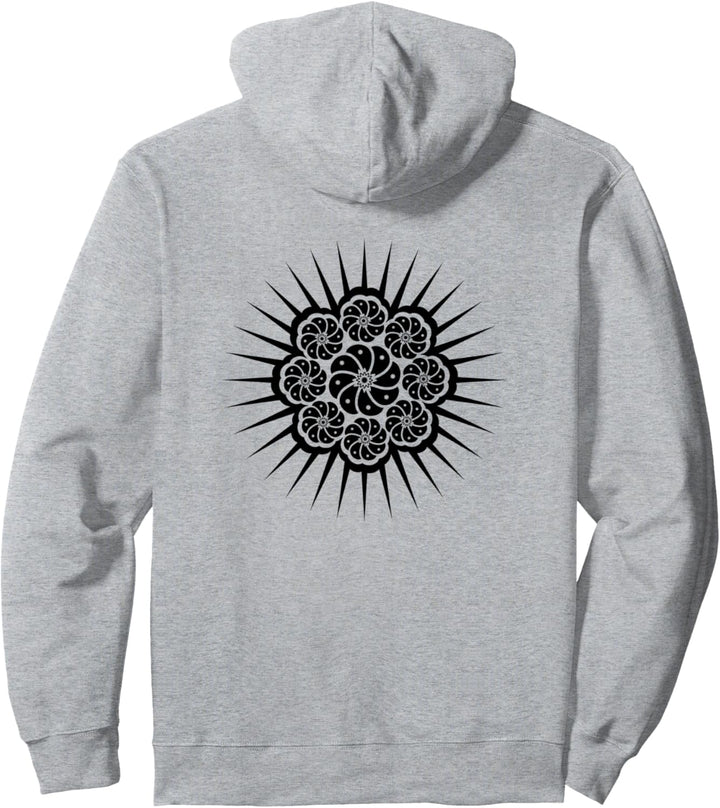 Peyote Kaktus Symbol Mandala Lophophora Williamsii Wüste Pullover Hoodie