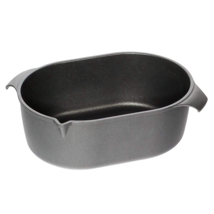 Guss Bräter Natural, Induktion, 33 x 22 x 13 cm - Hochwertige Profi Guss Bräter von AMT 32 x 22 cm,
