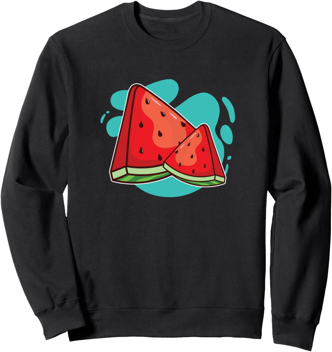 Melone Sommer Urlaub - Wassermelone Sweatshirt