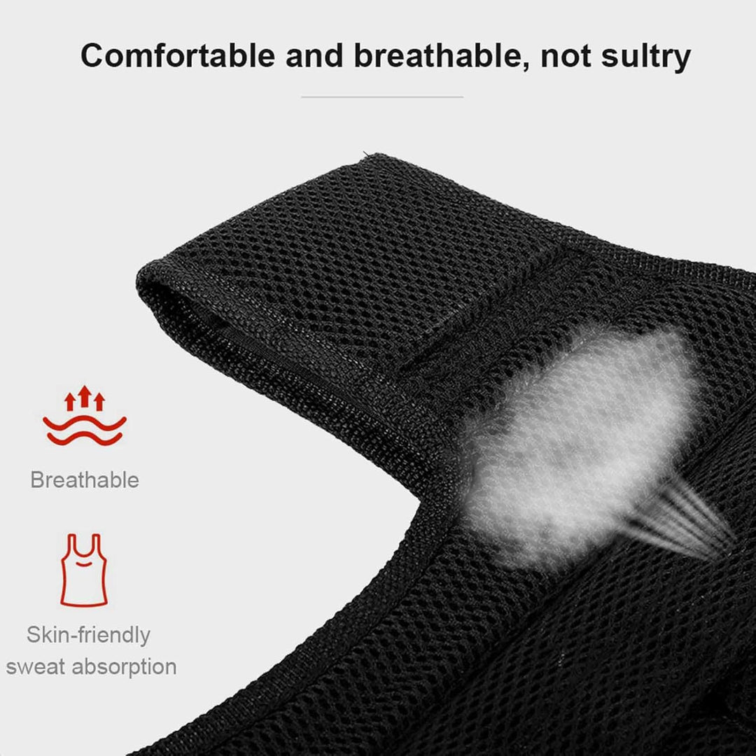 Gewichtsweste Herren 15-kg Atmungsaktives Mesh Gewichtstraining Weste Krafttrainingsjacke für Workou