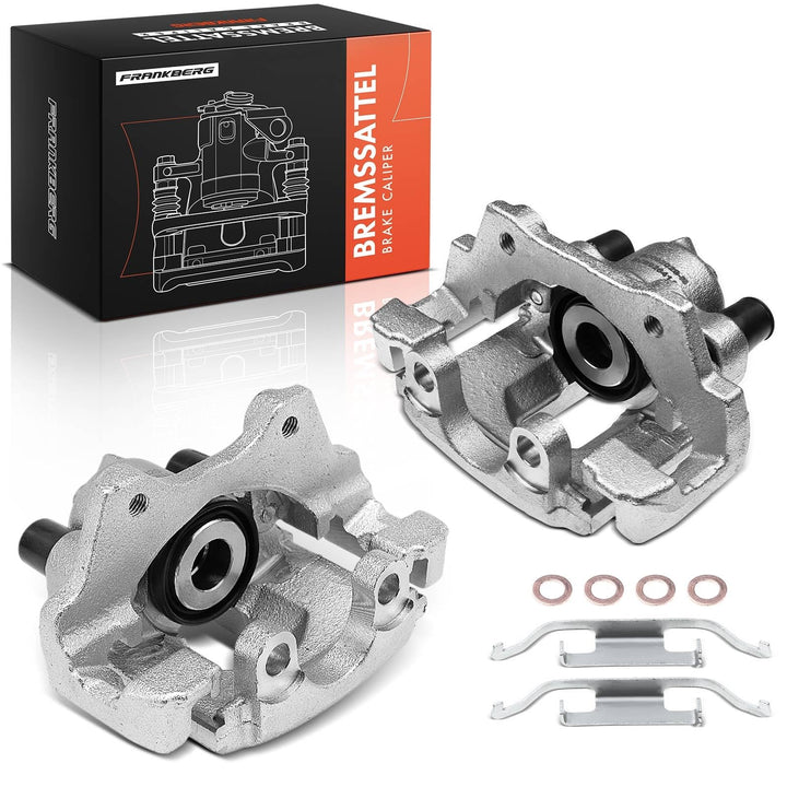 Frankberg 2x Bremssattel Bremszange Hinten Links Rechts Kompatibel mit 3er E46 2.5L 1998-2000 3er Ca