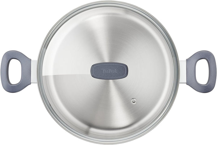 Tefal G71244 Daily Cook Kochtopf mit Deckel | 20cm | Messskala | Ausgiesshilfe | induktionsgeeignet