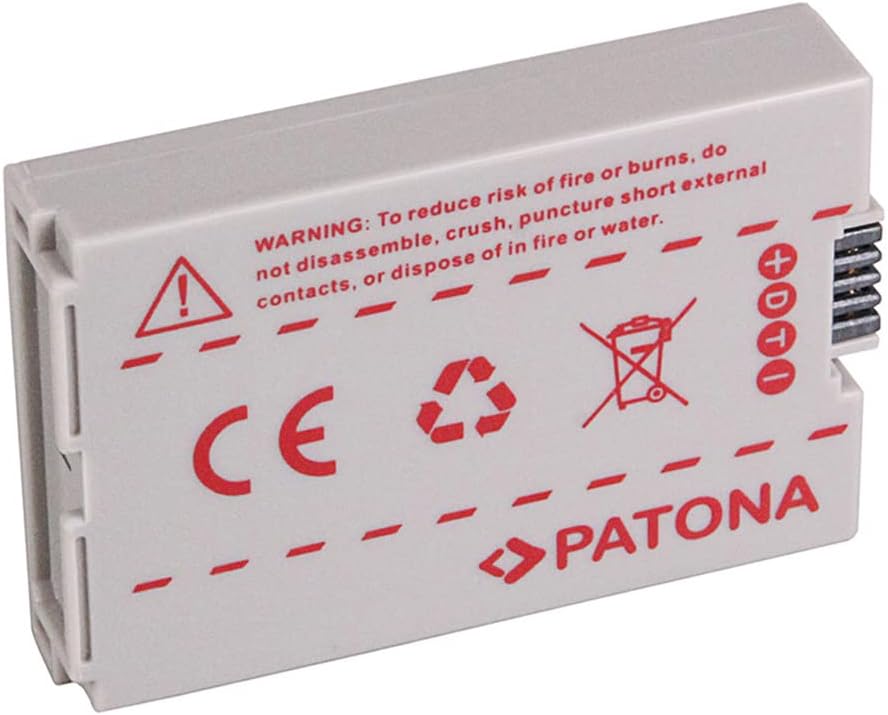 PATONA 2X Akku Ersatz für Canon BP-110 BP110 Battery Pack 950mAh 3.7V 3.5Wh | Ersatzakku für LEGRIA