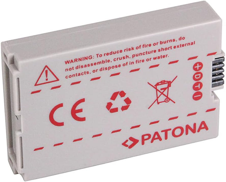 PATONA 2X Akku Ersatz für Canon BP-110 BP110 Battery Pack 950mAh 3.7V 3.5Wh | Ersatzakku für LEGRIA