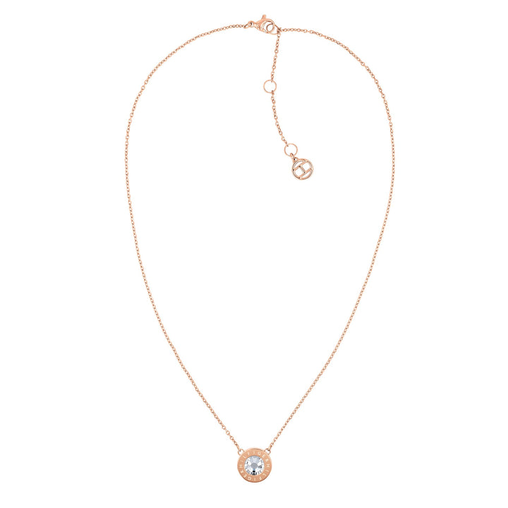 Tommy Hilfiger Jewelry Halskette für Damen aus Edelstahl Rose Gold - 2780285