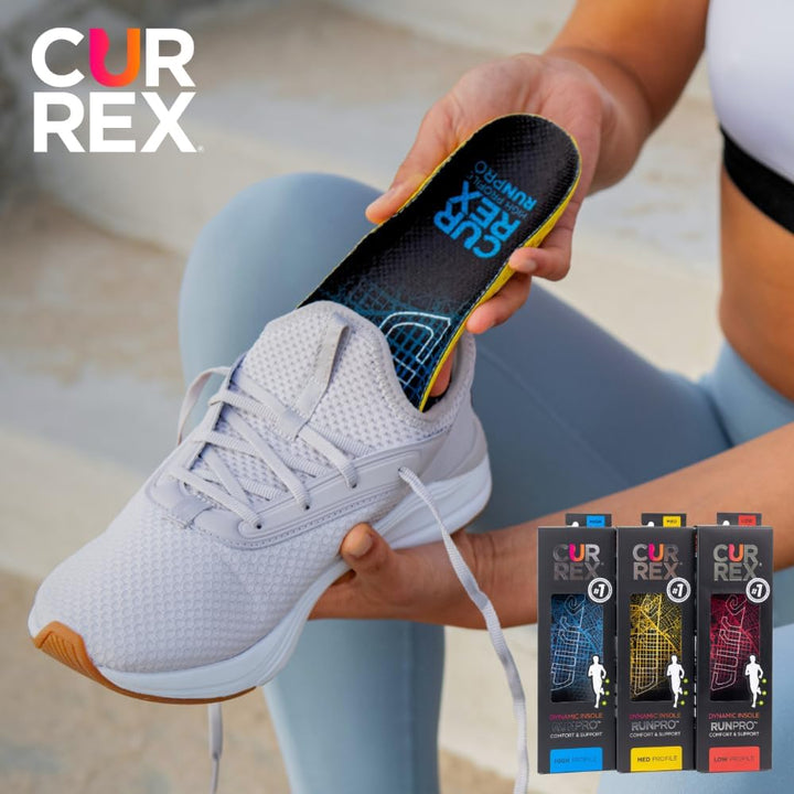 CURREX Einlegesohle RunPro - Einlegesohlen Sport für eine neue Dimension des Laufens. Sport Einleges