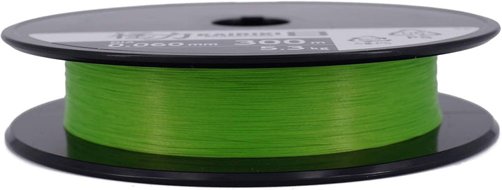 Shimano Kairiki 8, 300 Meter, grüne Mantis, geflochtene Angelschnur, 59WPLA68R0 0.315mm / 33.5kg, 30