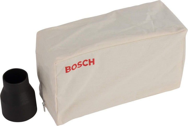 Bosch Professional 1x Staubbeutel (zum Aufsammeln von Schleifstaub, inkl. Adapter, Zubehör Handhobel