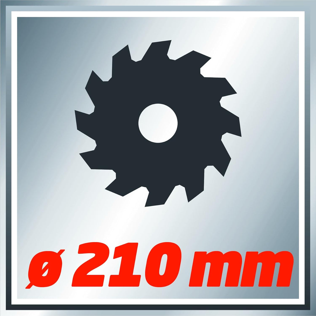 Einhell Zug Kapp Gehrungssäge TC-SM 2131 Dual (1800 W, Sägeblatt Ø 210 mm, Schnittbreite 310 mm, sch