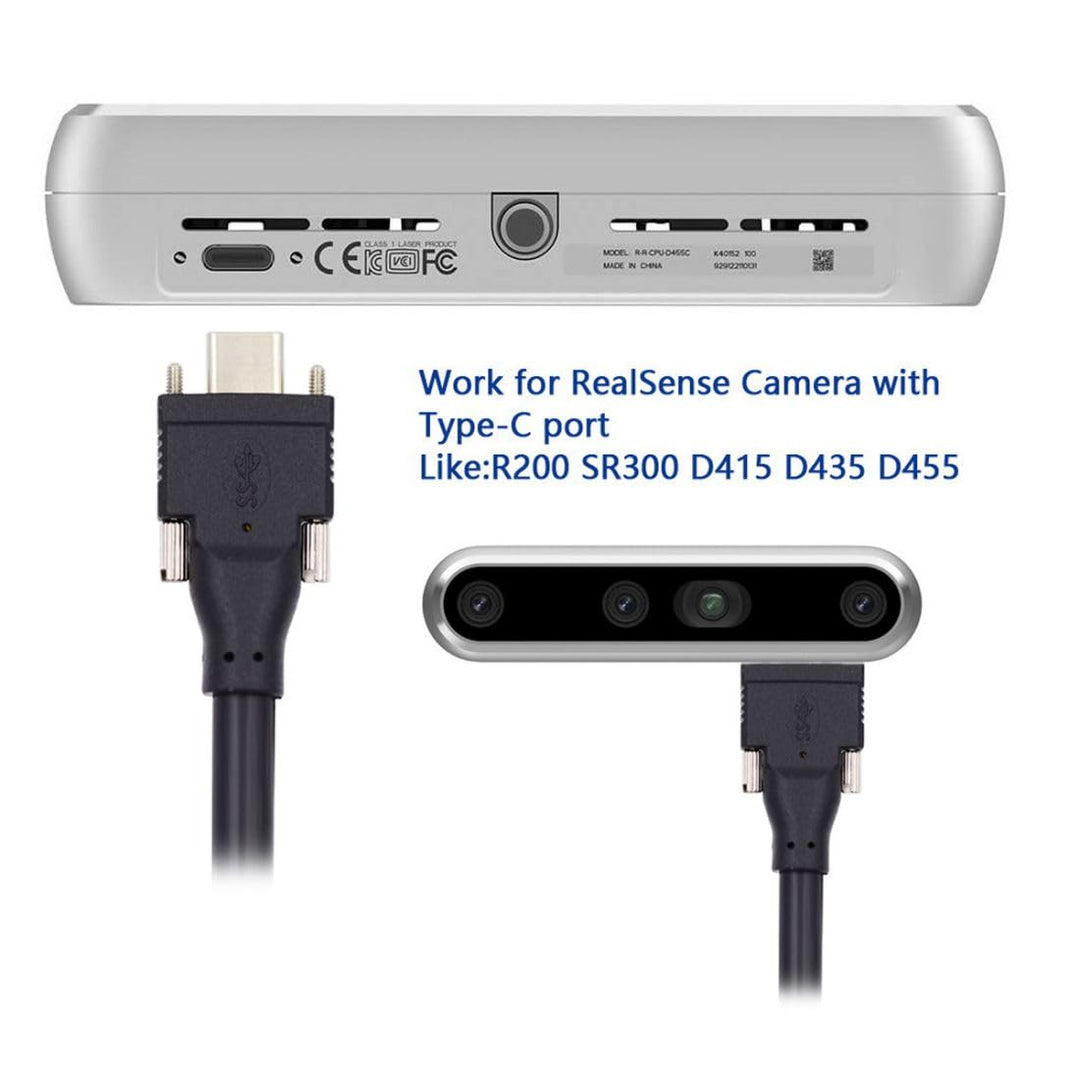 chenyang CY USB-Kabel für die Schalttafelmontage USB C-zu-USB-Datenkabel USB 3.1 Typ-C-Doppelschraub