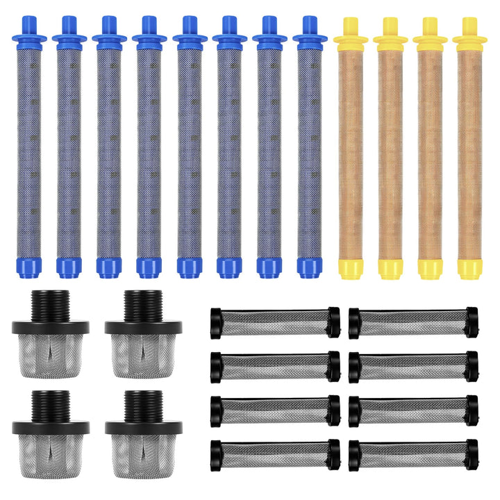 Airless Farbspritzgerät Filter Set 24 Stück, kompatibel mit Graco Magnum ProX17/ProX19 &amp; SG2/SG3, 28