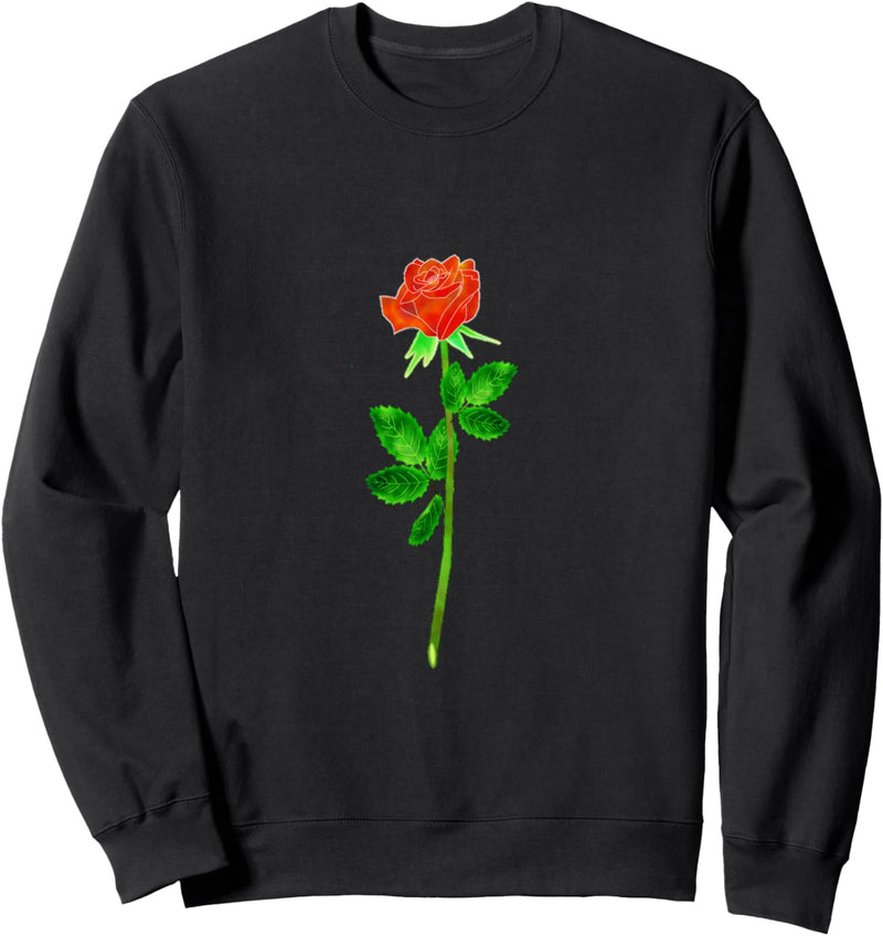 Rote Rose Sweatshirt