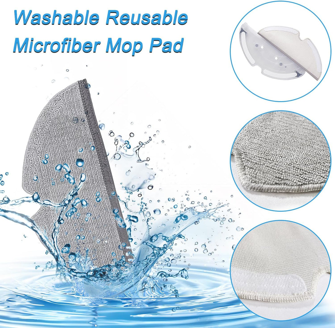 Zubehör Ersatzteile für Xiaomi Roborock S6 S60 S65 S5 Max S5 S50 S51 S55 Staubsauger, 2 Hauptbürste