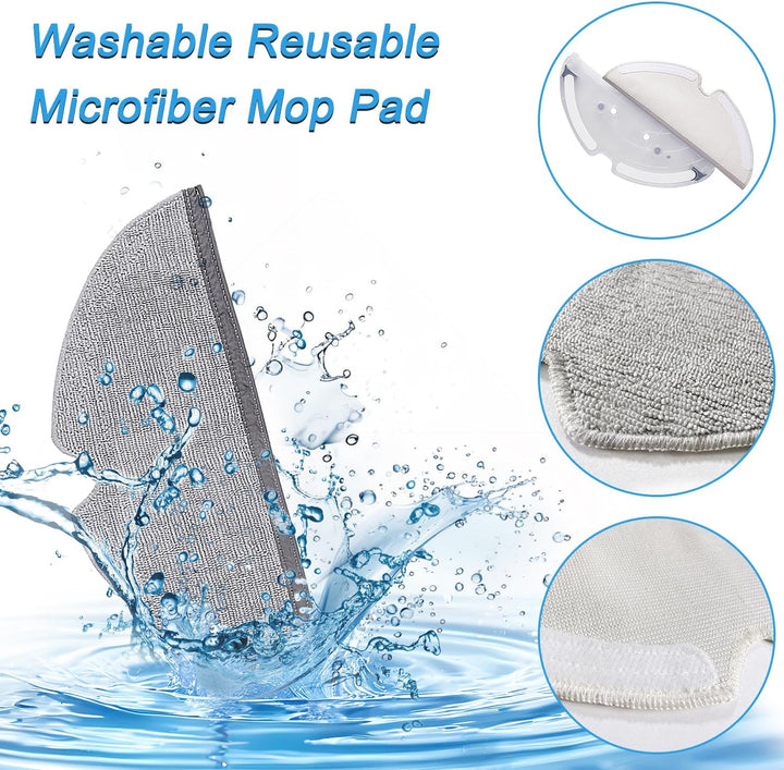 Zubehör Ersatzteile für Xiaomi Roborock S6 S60 S65 S5 Max S5 S50 S51 S55 Staubsauger, 2 Hauptbürste