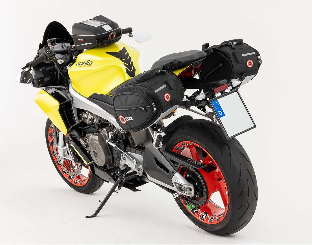 QBag Motorrad Satteltaschen für Motorrad Taschen Satteltaschen Motorrad Gepäck Satteltaschenpaar Mot