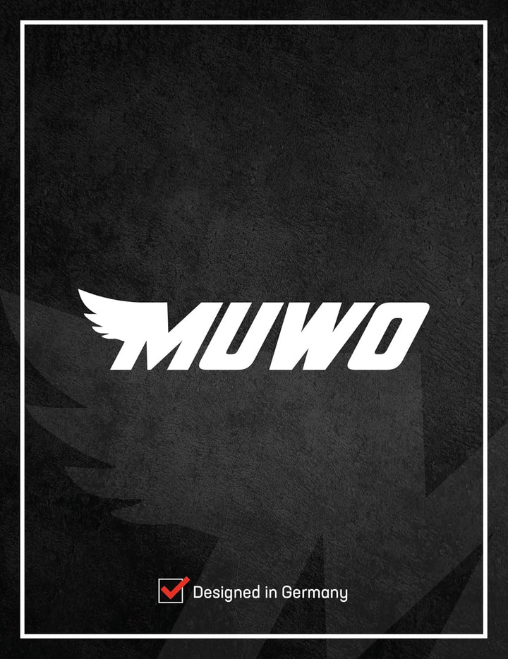 MUWO Fussballtor mit Abnehmbarer Torwand und wetterfestem Stahlgestell. Masse: 217 x 153 cm. Optimal