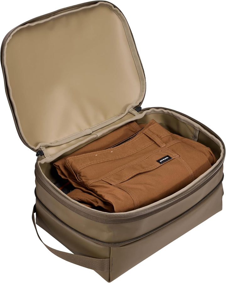 Thule Chasm Grosser Komprimierbarer Ausrüstungswürfel 10l/15l Deep Khaki, 15 15 Deep Khaki, 15 Deep