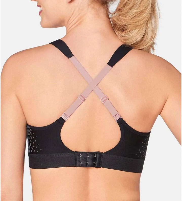 Triumph Damen Triaction Control Lite Bügel-Sport-BH 65861 70D Schwarz, 70D Schwarz