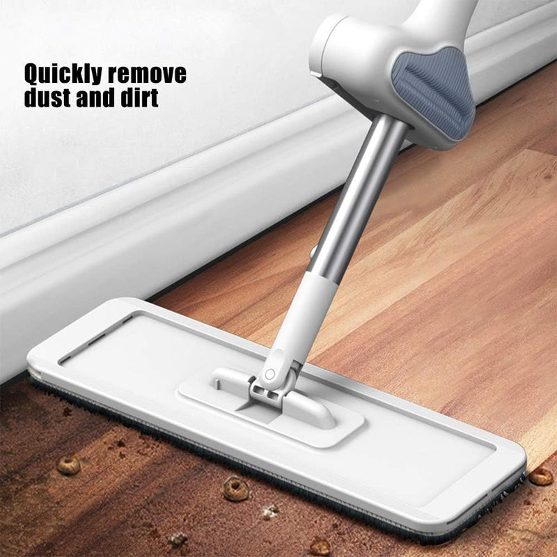 Shipenophy Wet Dry Dual Use Staubreinigung Squeeze Flat Mop Kit Bodenreiniger Zubehör für Den Heimge