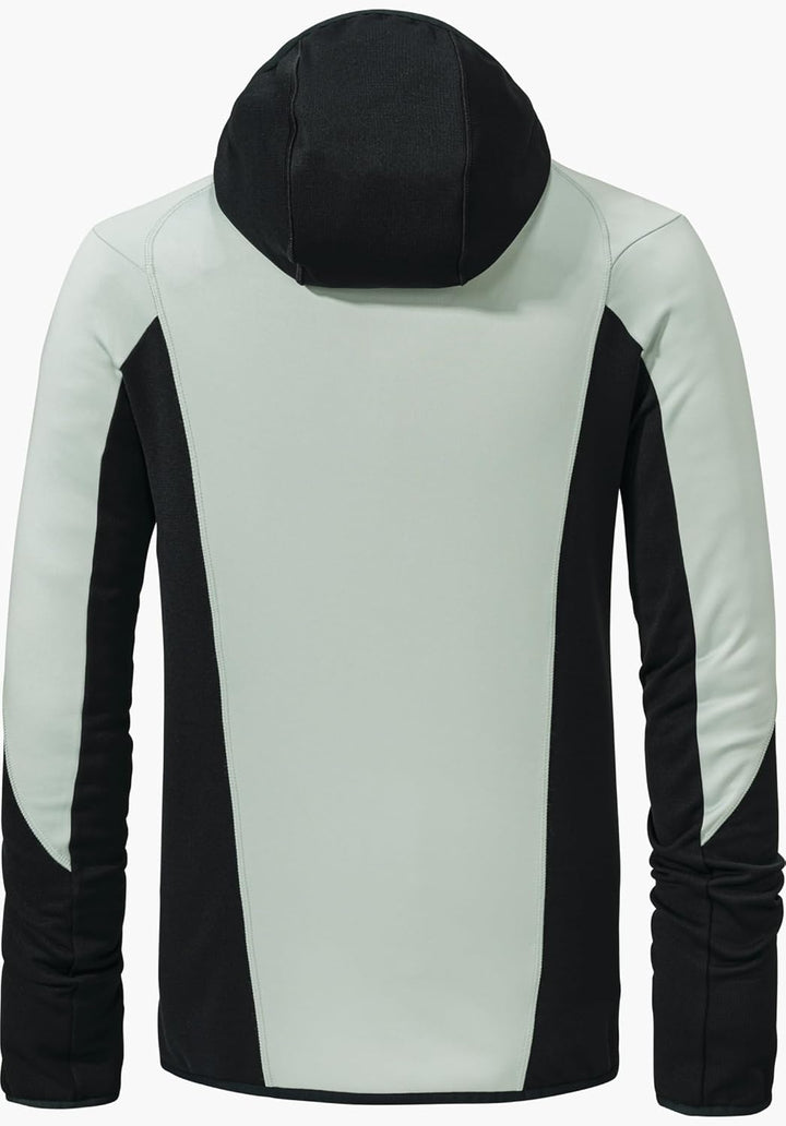 Schöffel Herren Fleece Hoody Lodron M, atmungsaktiver Fleece Pullover mit hoher Bewegungsfreiheit, f