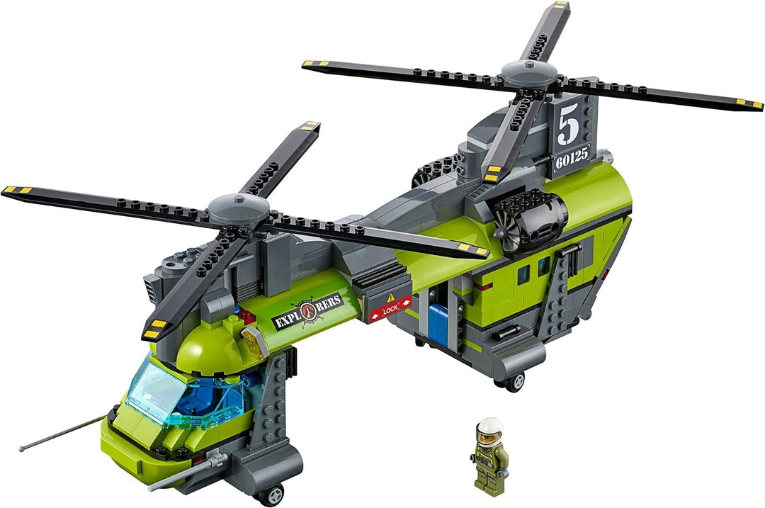 LEGO City 60125 - Vulkan-Schwerlasthelikopter