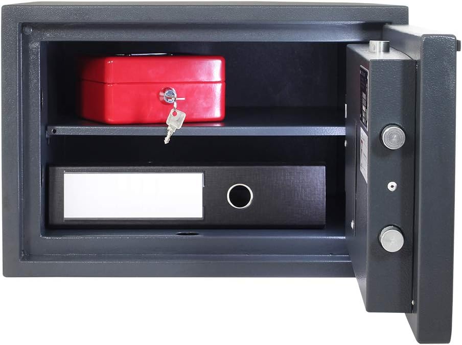 Rottner Power Safe 300 Möbeltresor S2 HxBxT 300x445x400 mm bedingter Feuerschutz batteriebetriebenes