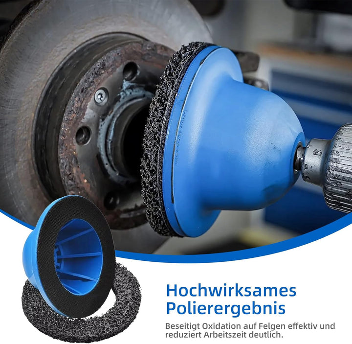 Radnabenschleifer Auto, 150 MM Radnaben Schleifer Kugelkopfschleifer, Radnabenreiniger Nabenschleife