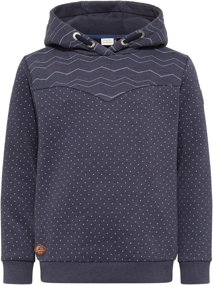 Ragwear Kristla Sweat Mädchen Sweatshirt mt Kapuze Kapuzenpullover Sweater Pullover aus weicher Baum