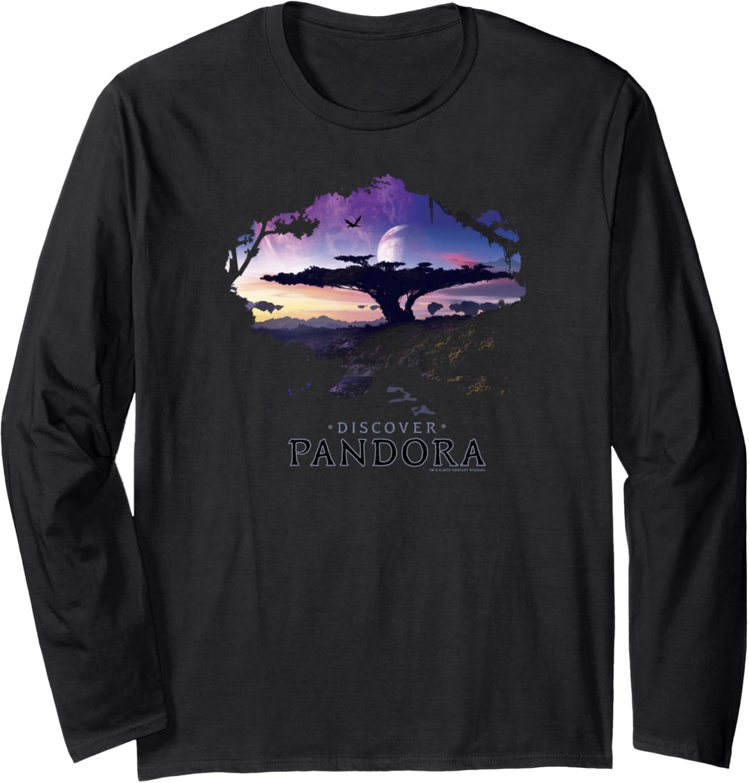 Avatar Discover Pandora Home Tree Poster Langarmshirt