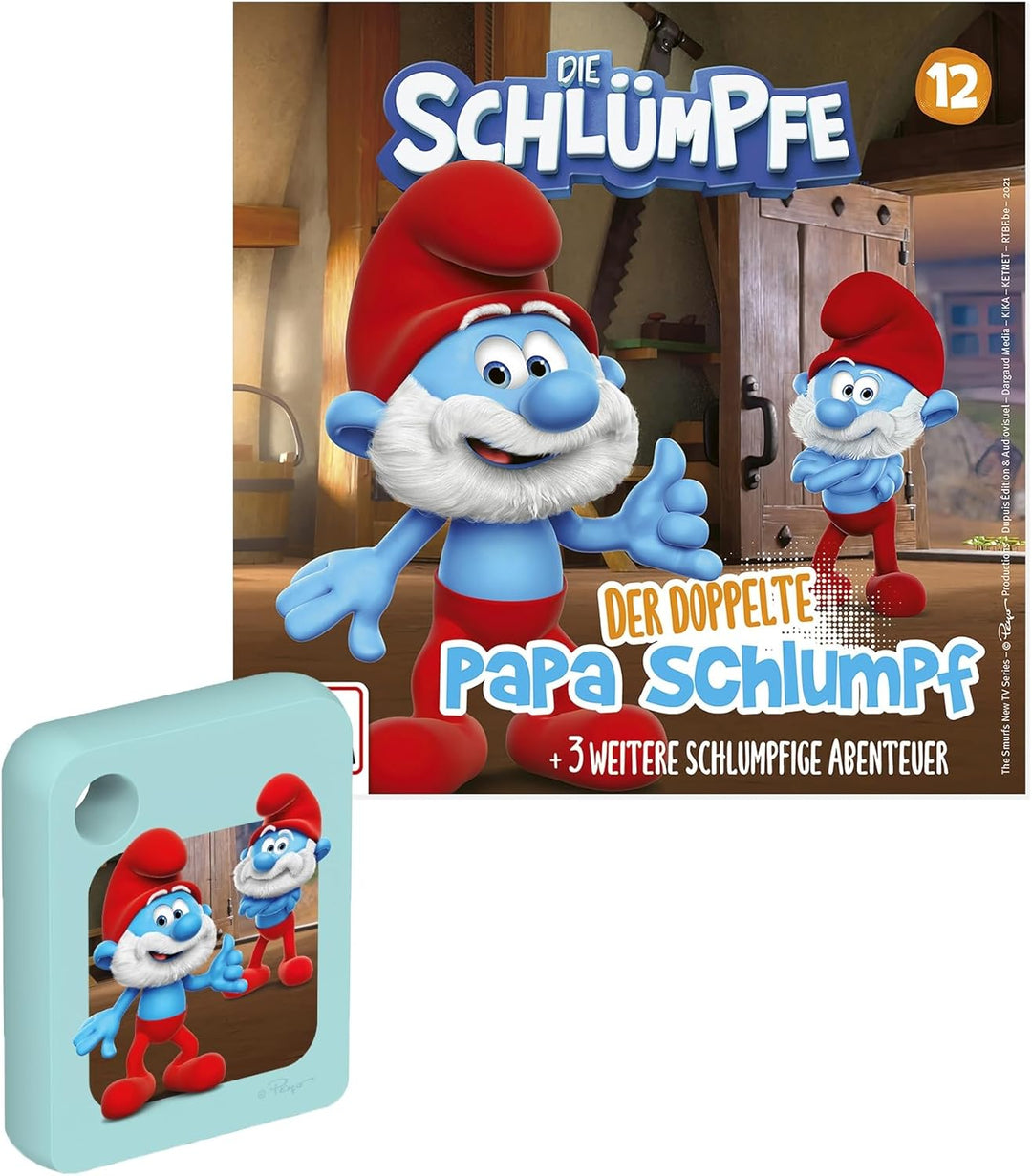 Galakto - Kinder Musik- und Hörspielplayer für zuhause und unterwegs, inkl. 2 Token “Die Schlümpfe”
