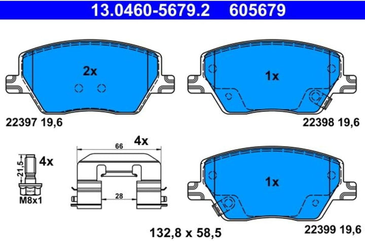 ATE 13.0460-5679.2 Bremssättel