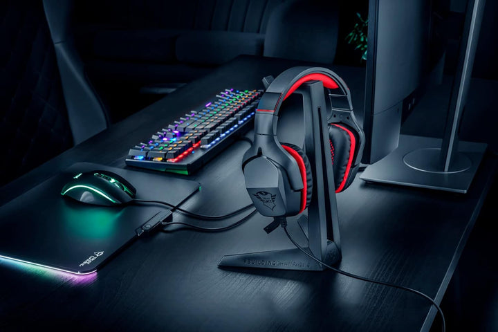 Trust Gaming GXT 260 Cendor Kopfhörer Ständer, Headset Halterung, Passend für Alle Headsets bis 24 c