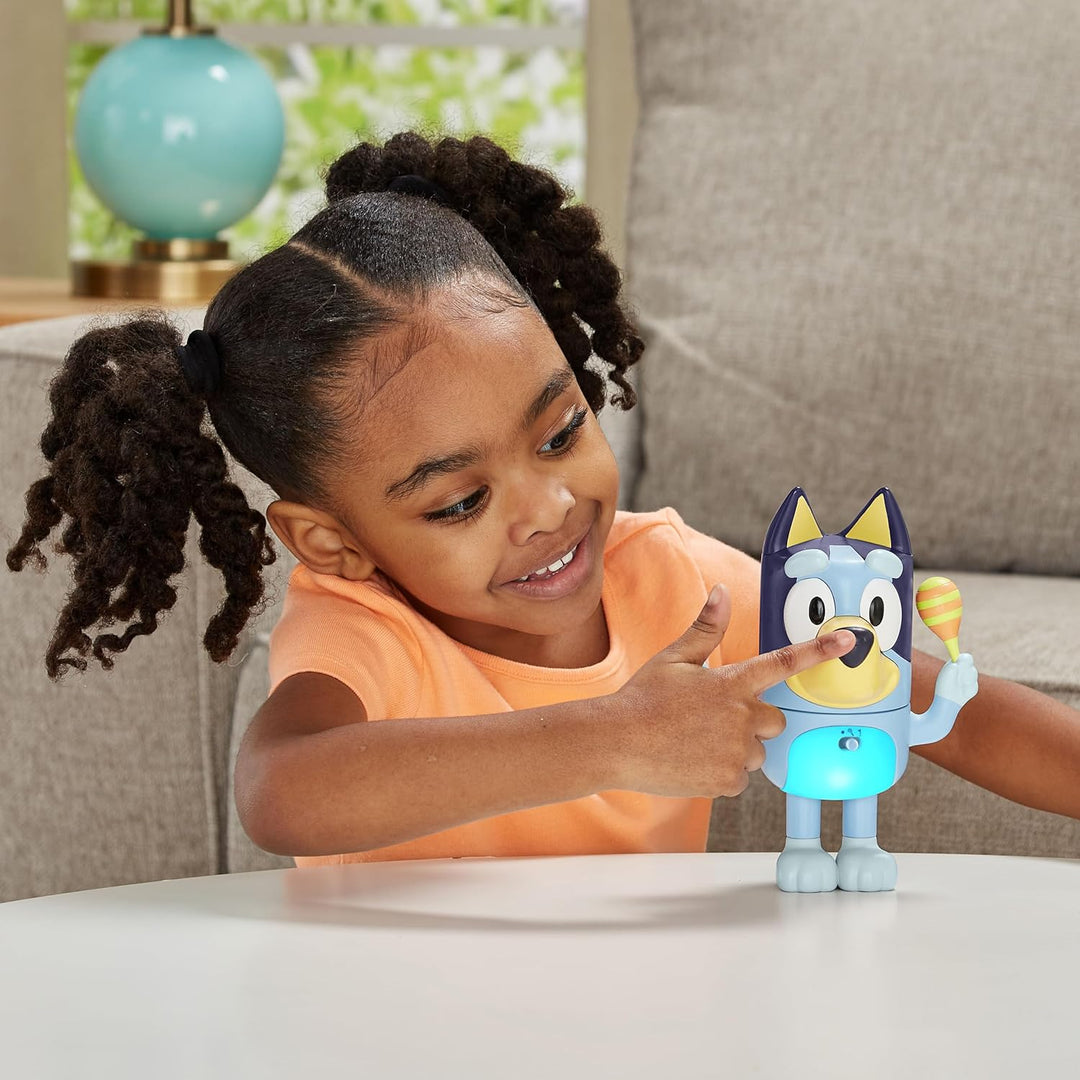 VTech Bluey Dreh- & Zieh-Reaktionsspiel – Interaktives Spielzeug mit Musik, Geräuschen und Sätzen au