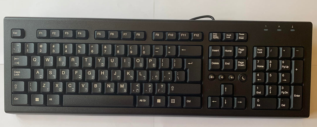 Hebräische Tastatur USB-Sprachtastaturen