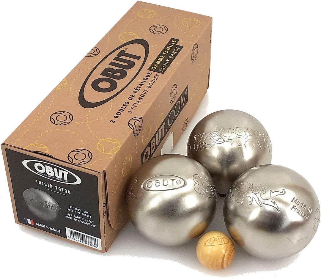 Obut Tatou Boule-Kugeln, Freizeit, Edelstahl, 3 Kugeln