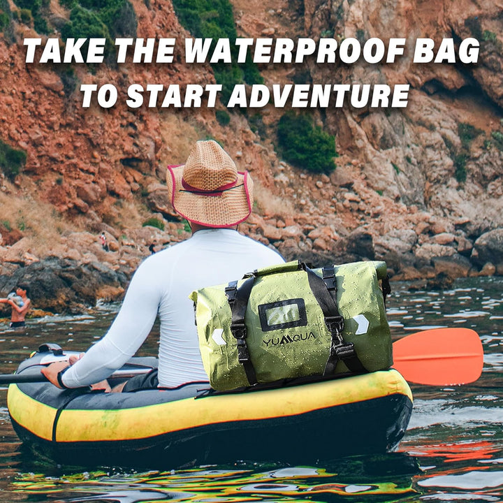 YUMQUA wasserdichte Duffle Bag, grosse Wasserfeste Reisetasche Sporttasche Duffel Dry Bag Waterproof
